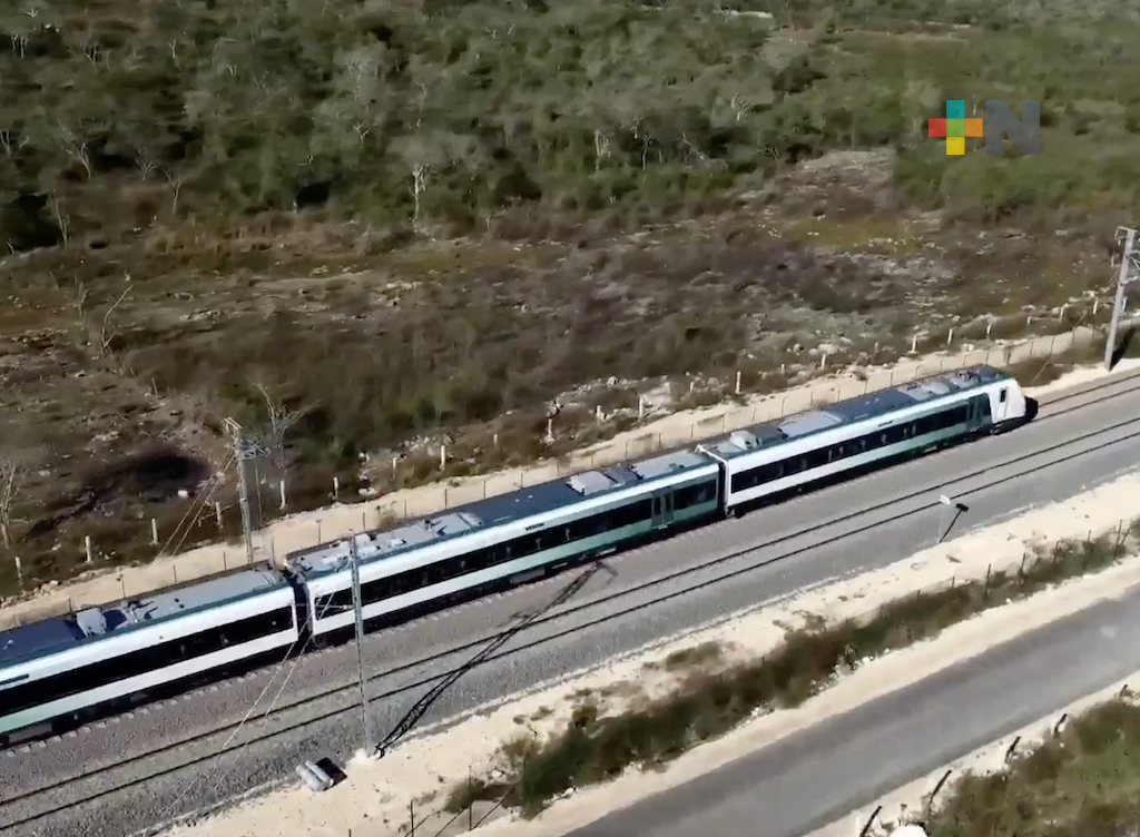 Presidente inaugura tramo Cancún-Playa del Carmen del Tren Maya